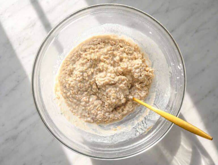 Step 2 Overnight oats mixture the day after.