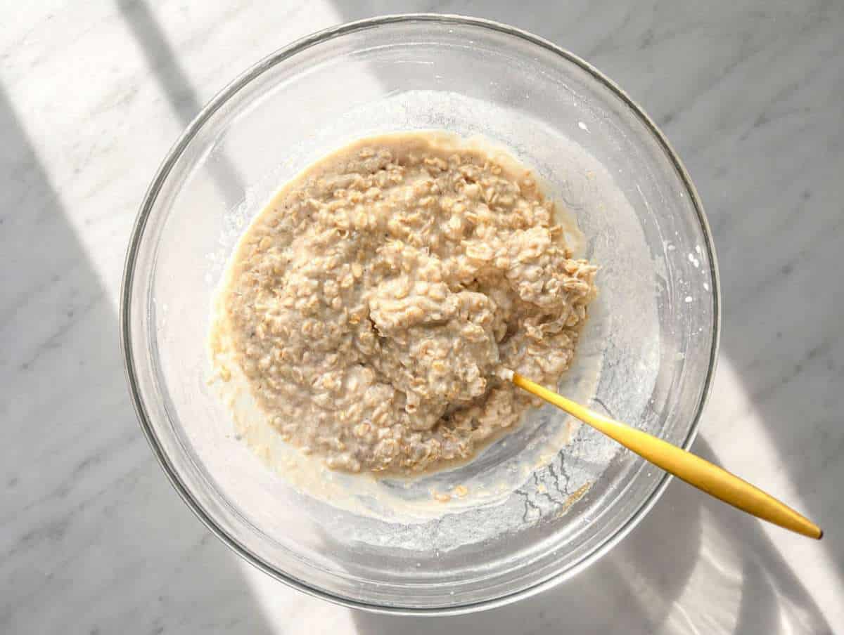 Step 2 Overnight oats mixture the day after.