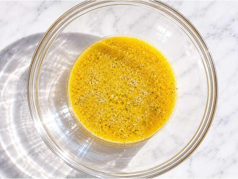 Step 2 Piccata dressing with lemon and capers.