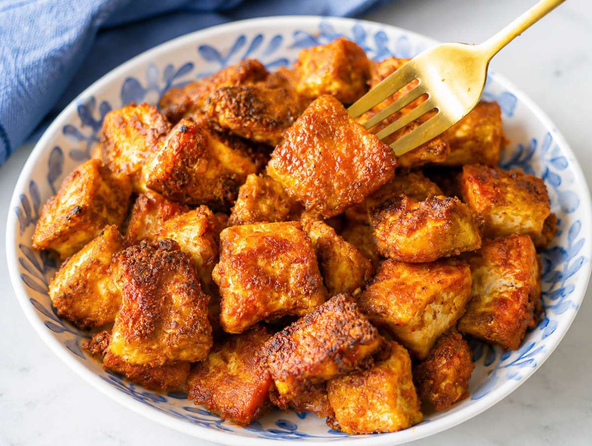 Step 4 Crispy fried tofu ready to serve and enjoy.
